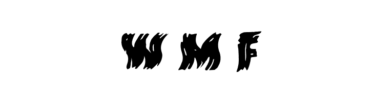Dokter Monstro Warped Italic  Free Fonts Download