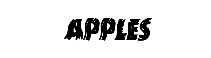 Dokter Monstro Warped Italic  Free Fonts Download