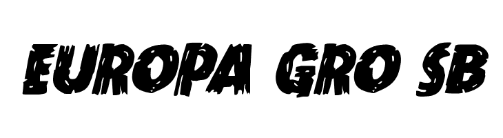 Dokter Monstro Staggered Italic  Free Fonts Download