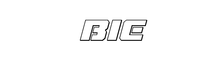 Drone Tracker Outline Italic  Free Fonts Download