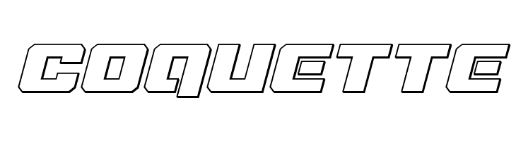 Drone Tracker Outline Italic  Free Fonts Download