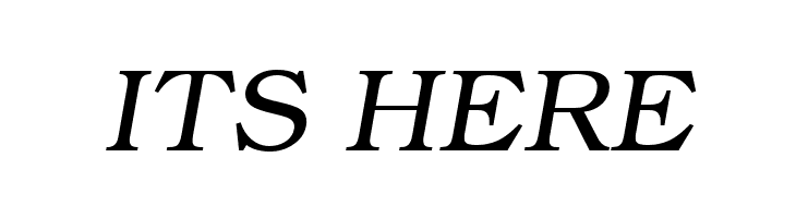 ER Bukinist 866 Italic  Free Fonts Download