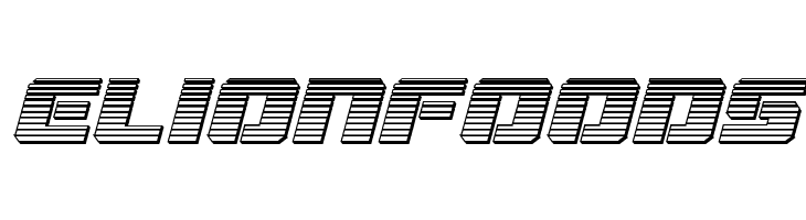 Drone Tracker Chrome Italic  Free Fonts Download
