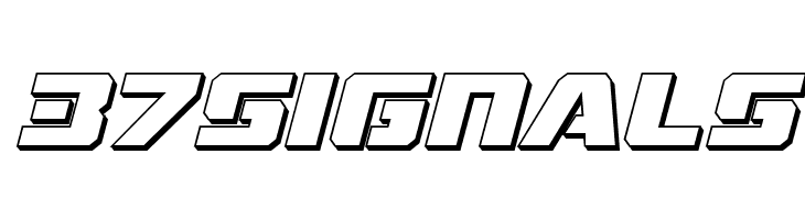 Drone Tracker 3D Italic  Free Fonts Download