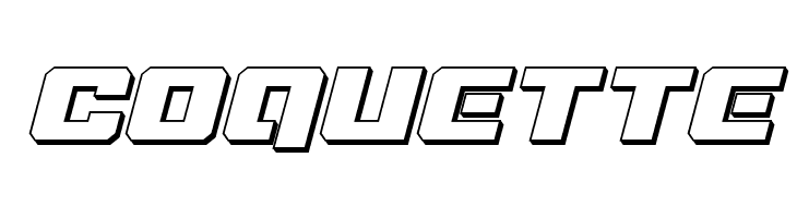 Drone Tracker 3D Italic  Free Fonts Download