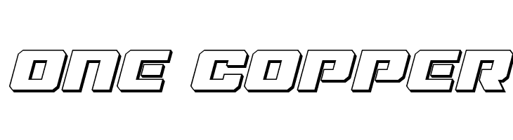 Drone Tracker 3D Italic  Free Fonts Download