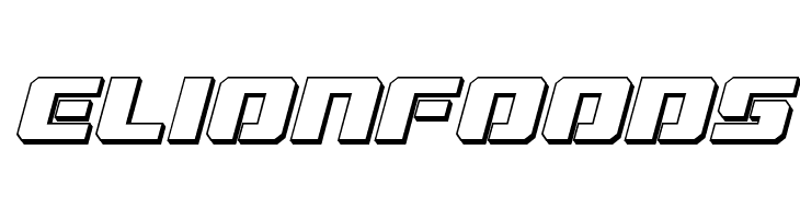 Drone Tracker 3D Italic  Free Fonts Download