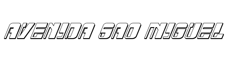 Drosselmeyer 3D Italic  Free Fonts Download