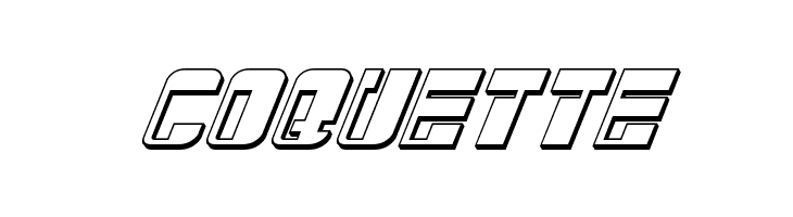 Drosselmeyer 3D Italic  Free Fonts Download