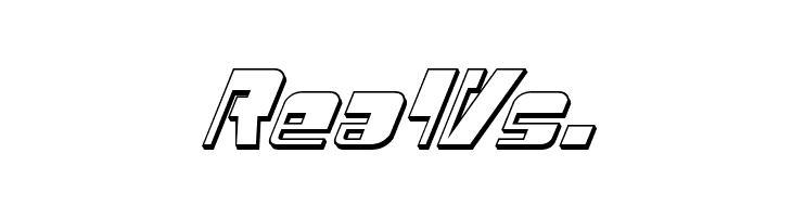 Drosselmeyer 3D Italic  Free Fonts Download