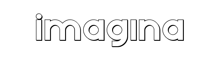 Echo Station Outline  Free Fonts Download