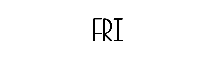 FRI Centi Font