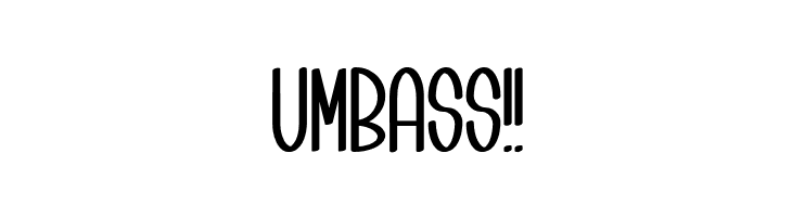 UMBASS%2521%2521 Centi Font