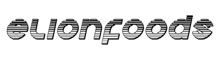 Echo Station Chrome Italic  Free Fonts Download