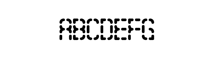 Bleak Segments BRK  Free Fonts Download