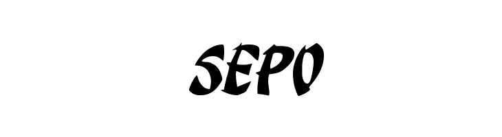 SEPO Egg Roll Italic Font