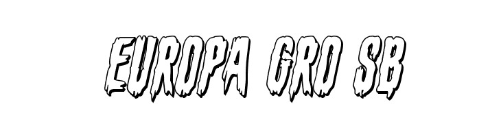 Eva Fangoria 3D Italic  Free Fonts Download