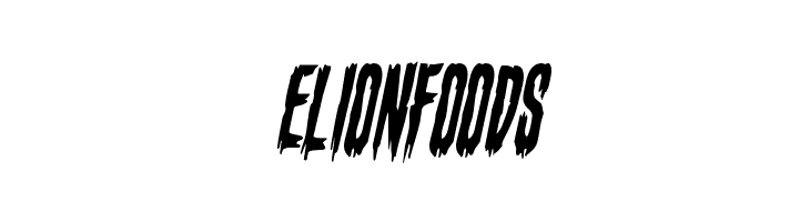 Eva Fangoria Condensed Italic  Free Fonts Download
