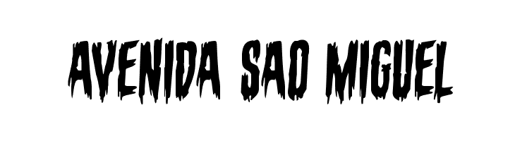 Eva Fangoria Staggered Rotalic  Free Fonts Download