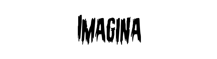 Eva Fangoria Staggered Rotalic  Free Fonts Download