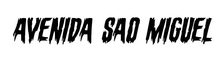 Eva Fangoria Expanded Italic  Free Fonts Download