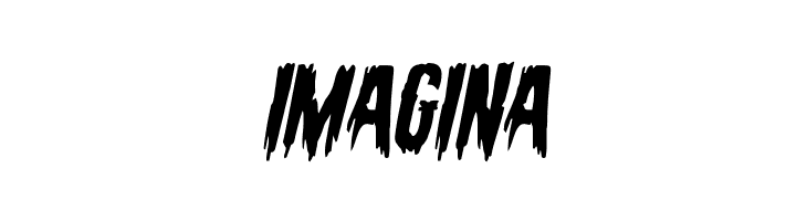 Eva Fangoria Expanded Italic  Free Fonts Download