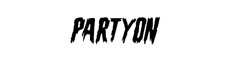 Eva Fangoria Expanded Italic  Free Fonts Download