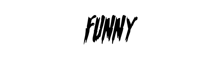 Eva Fangoria Warped Italic  Free Fonts Download