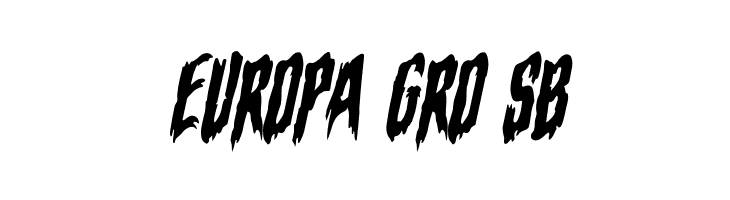 Eva Fangoria Warped Italic  Free Fonts Download