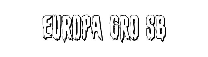 Eva Fangoria 3D  Free Fonts Download