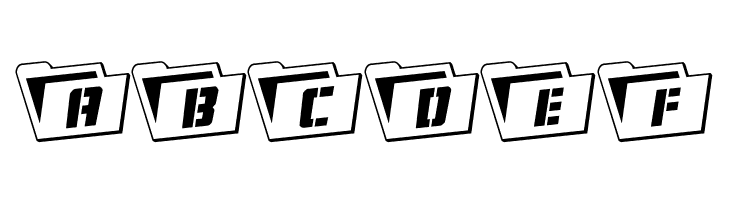 Eyes Only Outline Rotated  Free Fonts Download