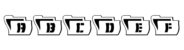 Eyes Only Outline Wavy  Free Fonts Download