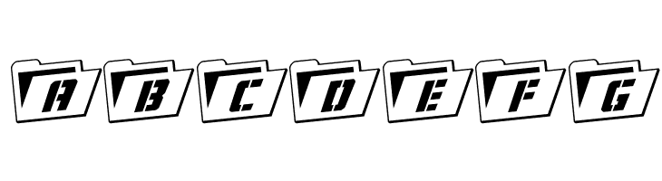 Eyes Only Outline Rotalic  Free Fonts Download