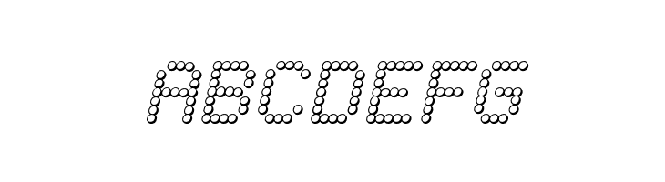 Fanfare Ticker 3D Italic  Free Fonts Download