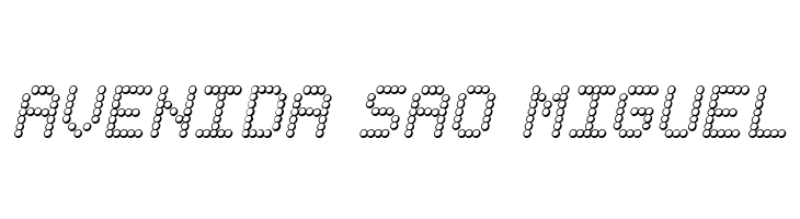 Fanfare Ticker 3D Italic  Free Fonts Download