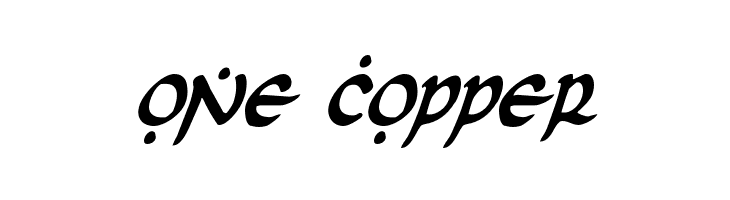 First Order Condensed Italic  Free Fonts Download