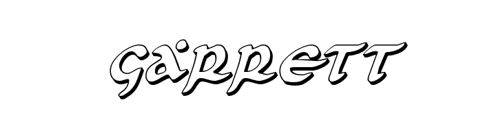 First Order 3D Italic  Free Fonts Download