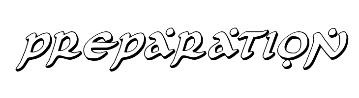 First Order 3D Italic  Free Fonts Download