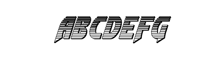 Flash Rogers Chrome Italic  Free Fonts Download