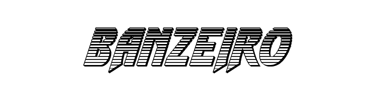 Flash Rogers Chrome Italic  Free Fonts Download