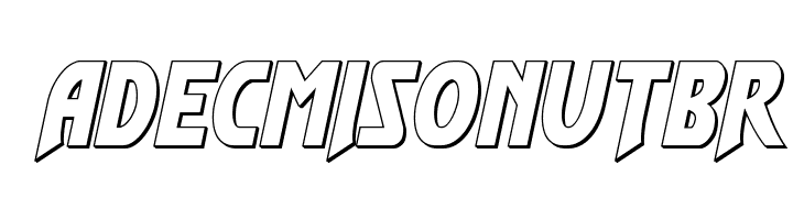 Flash Rogers Outline  Free Fonts Download