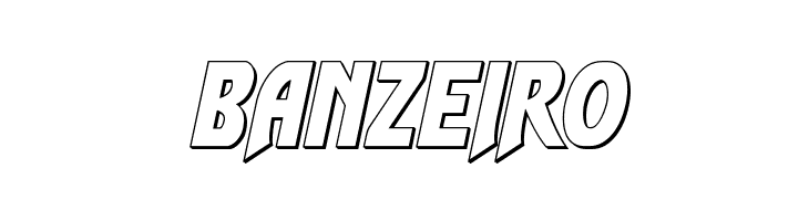 Flash Rogers Outline  Free Fonts Download