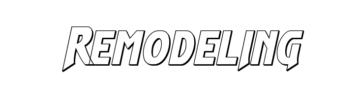 Flash Rogers Outline  Free Fonts Download