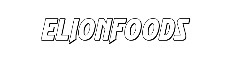 Flash Rogers Outline  Free Fonts Download