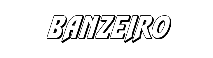 Flash Rogers 3D Italic  Free Fonts Download