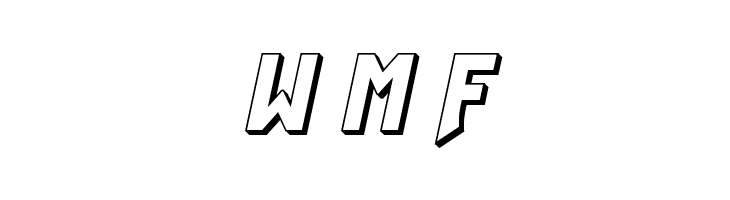 Flash Rogers 3D  Free Fonts Download