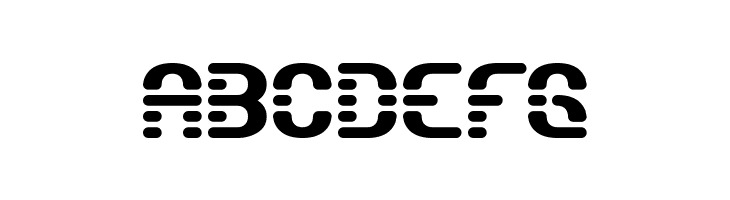 Gravitate Segments BRK  Free Fonts Download