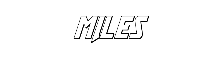 Flash Rogers Outline Italic  Free Fonts Download