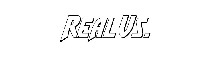 Flash Rogers Outline Italic  Free Fonts Download