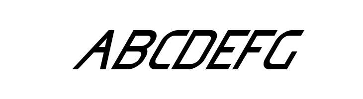 Omicron Zeta Slant  Free Fonts Download